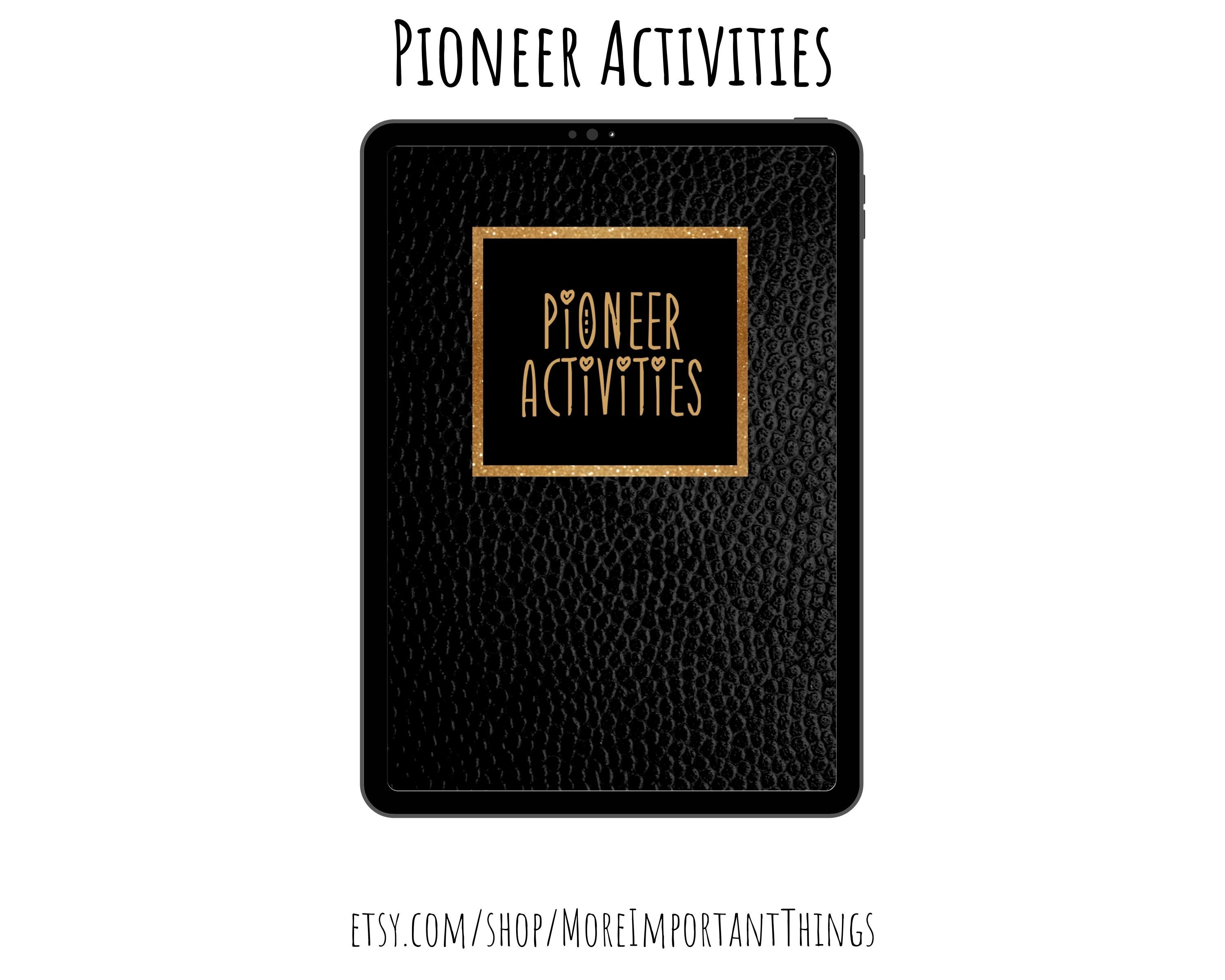 Pioneer Word Search, Word Scramble, and Scripture Match up Activities ...