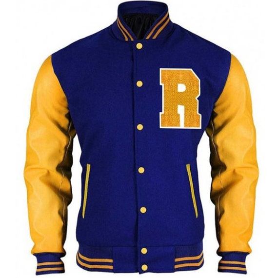 Handgemachte Riverdale KJ APA Archie Andrews Lettermen Jacke Blaue