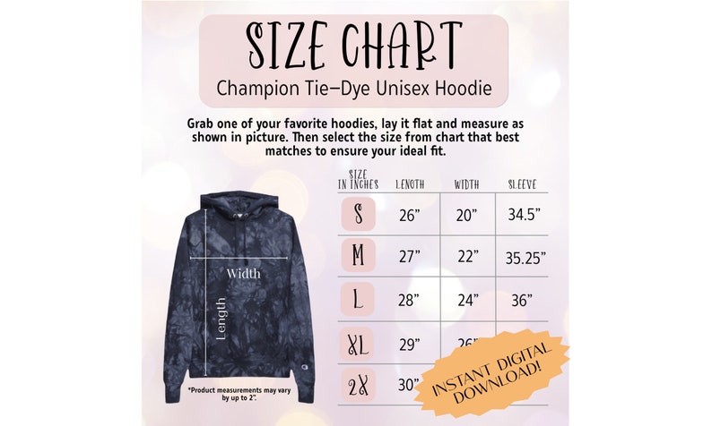champion sweatshirt sizing
