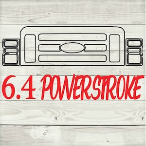 Ford Truck 6.4 Powerstoke SVG, Ford Pickup Clipart, Ford Truck, Png,Jpg, cricut file, silhouette,Instant Download, Truck Image,digital file,