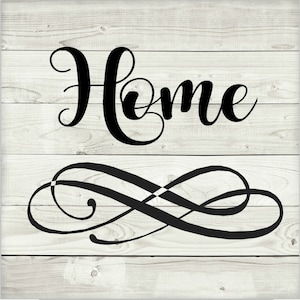 Home SVG,Home Decor SVG, FarmHouse, Quotes, Wall Art, Sign, Stencil,Black & White Print, Poster Print