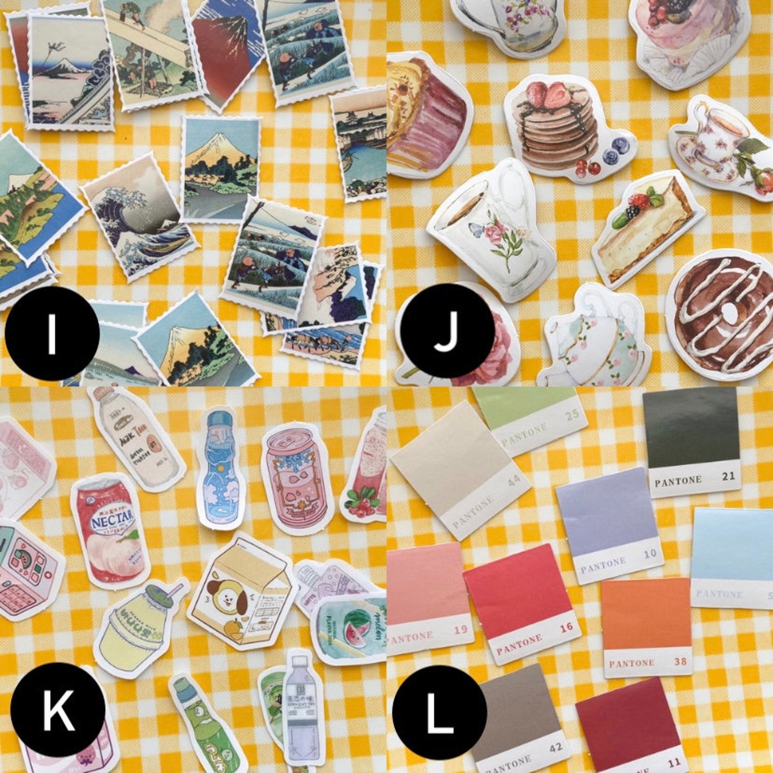 Custom Aesthetic Stationery Set with Mini Polaroid Etsy