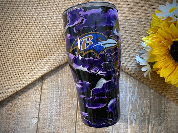 Buy Purple & Black Brew Glitter Football Team Colors (2 PC Set), $$16.95  USD