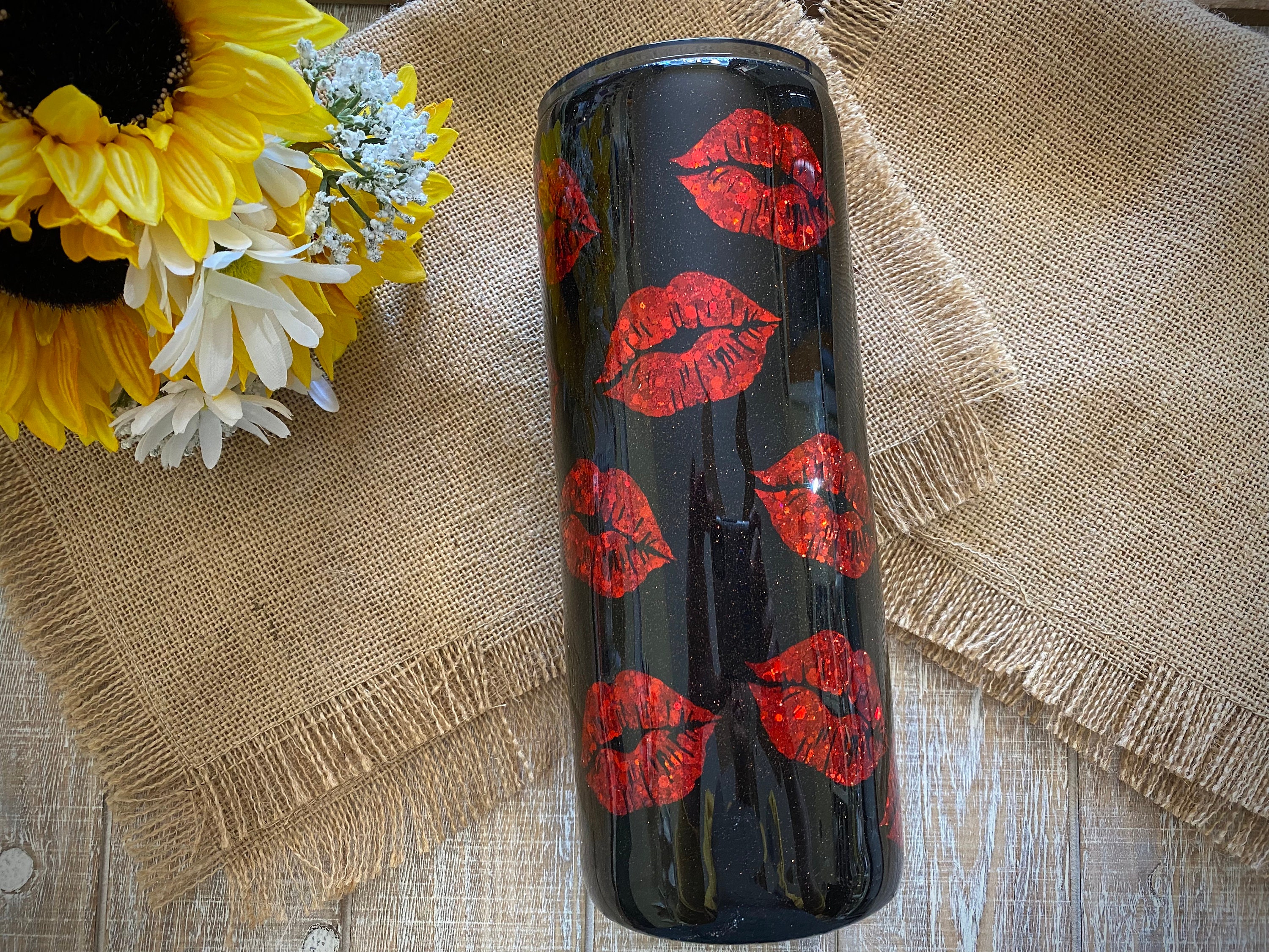 Lipstick Wine Glass 