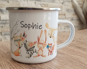 Enamel mug with custom print :-)))) Personalized