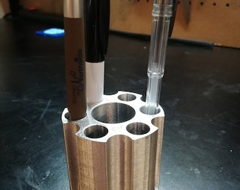 Revolver 6 shooter pen/ pencil holder