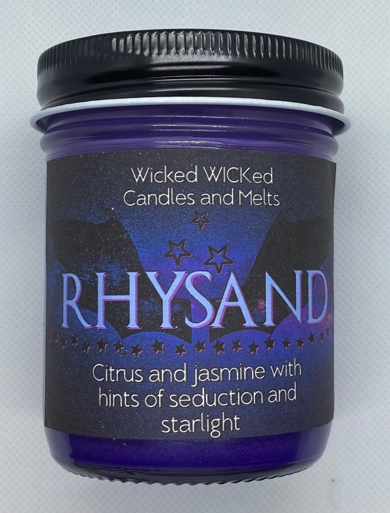 Rhysand Sarah J Maas A Court of Mist and Fury 8fl oz Soy Wax Candle