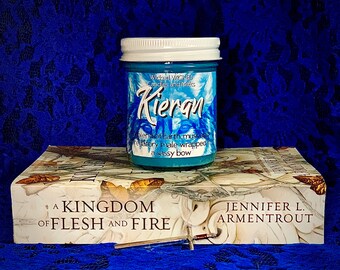 Kieran | A Kingdom of Flesh and Fire | Jennifer L Armentrout | 8fl oz Soy Candle