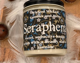 Seraphena | A Shadow in the Ember | Jennifer L. Armentrout | 8oz Soy Candle