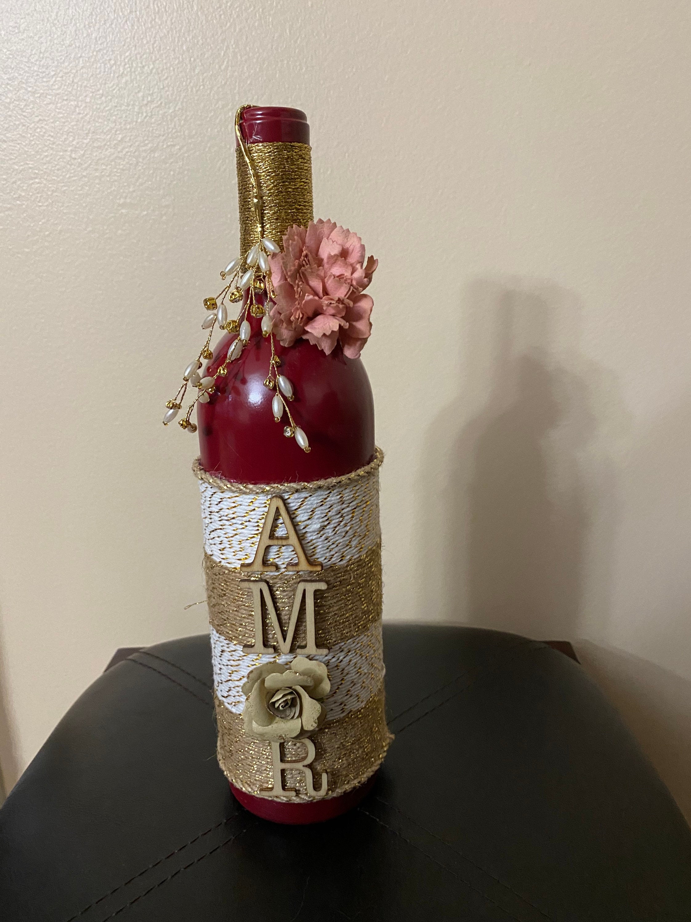 Handmade Bottle Decor Etsy UK