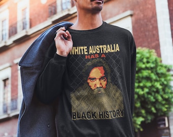 Felpa con cappuccio aborigena australiana: abbigliamento unisex per il mese della storia dei neri