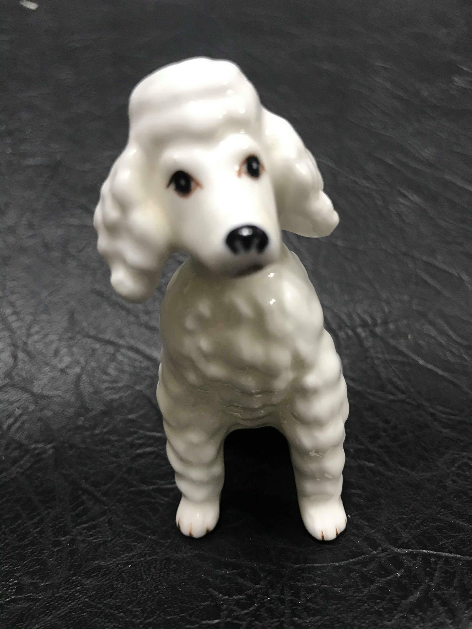 Vintage Collectable Bone China French Poodle Figurine Etsy