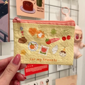 Monedero con cremallera // Monedero, Bolso pequeño, Monedero, Estuche, Monedero con cremallera, Accesorio para monedero, Billetera, Billetera pequeña