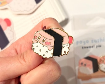 Sushi Pin || Hard Enamel Pin, Cute Pin, Kawaii Pin, Anime Pin