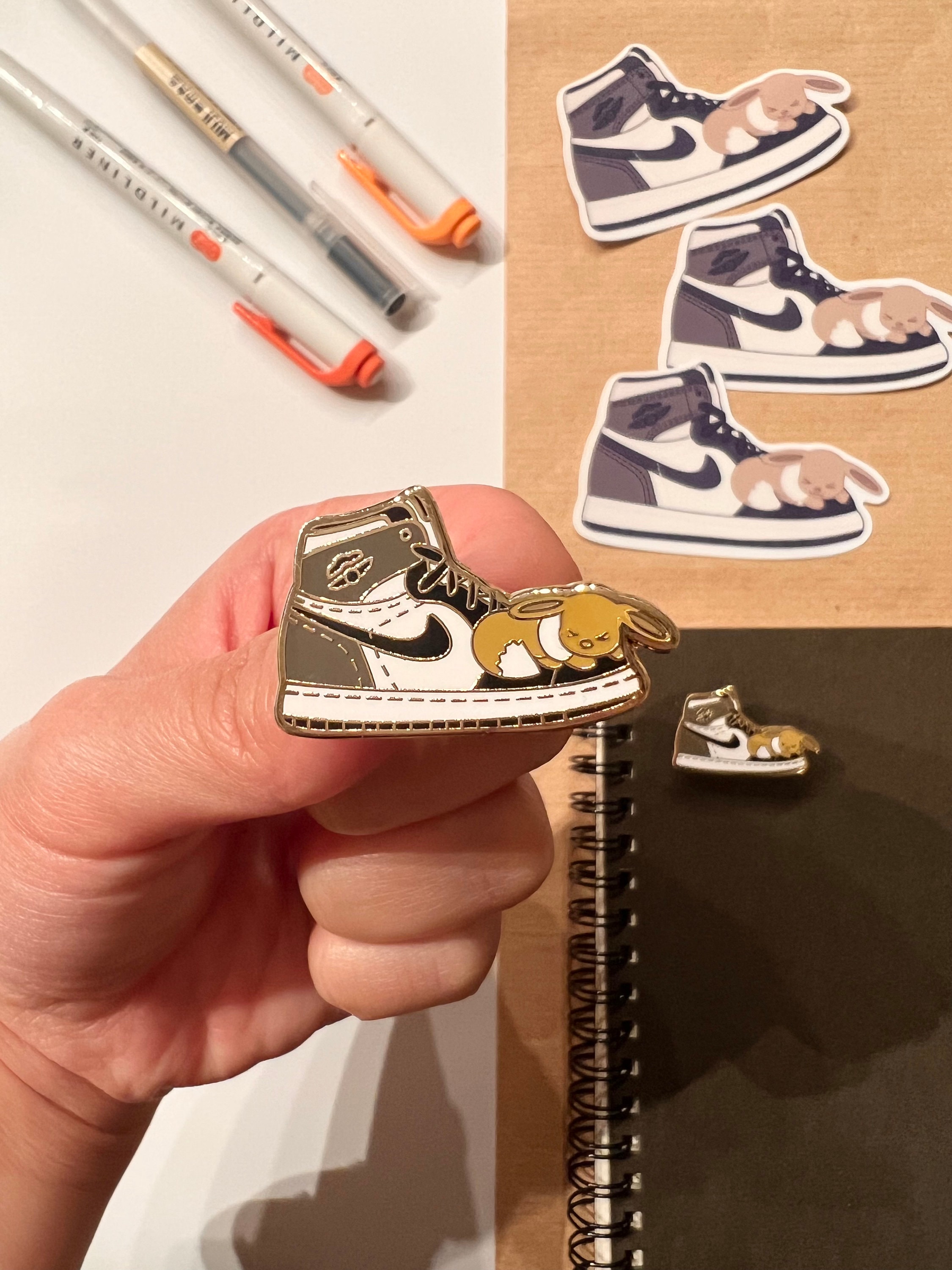 Pin on sneakers