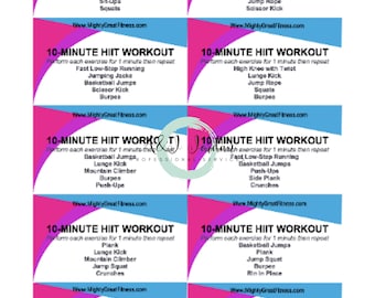 Hiit Workout 10 Mins Of Cardio A Day Interval Training 10 Minutes