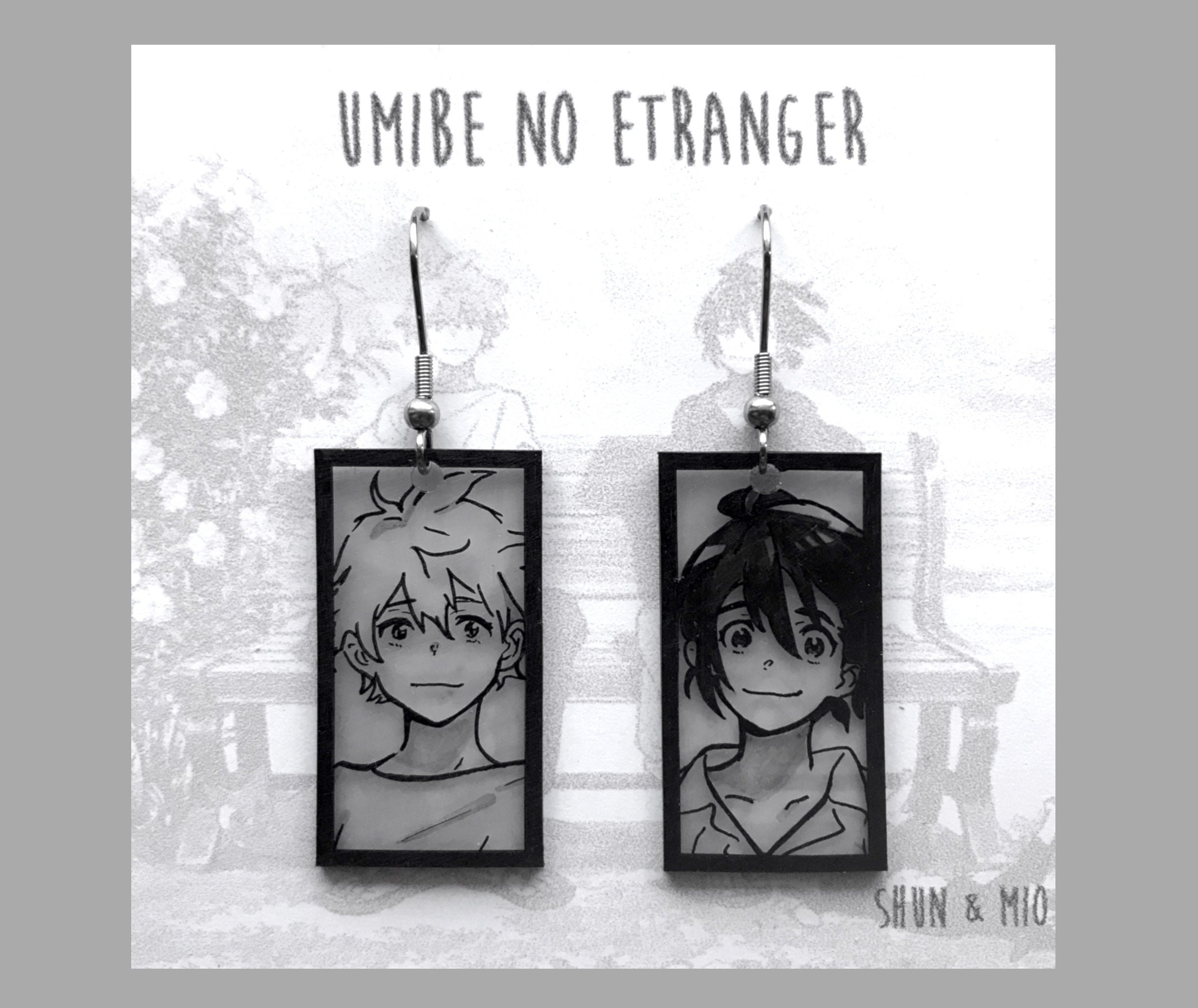 Seaside Umibe No Etranger BL Anime Pendant Necklace Hashimoto Shun