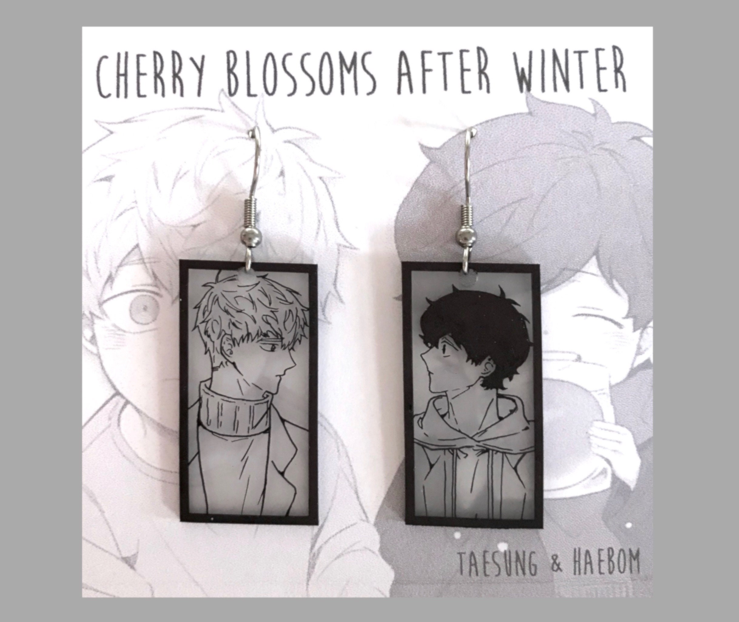 Cherry Blossoms After Winter Taesung Haebom Earrings Etsy Canada