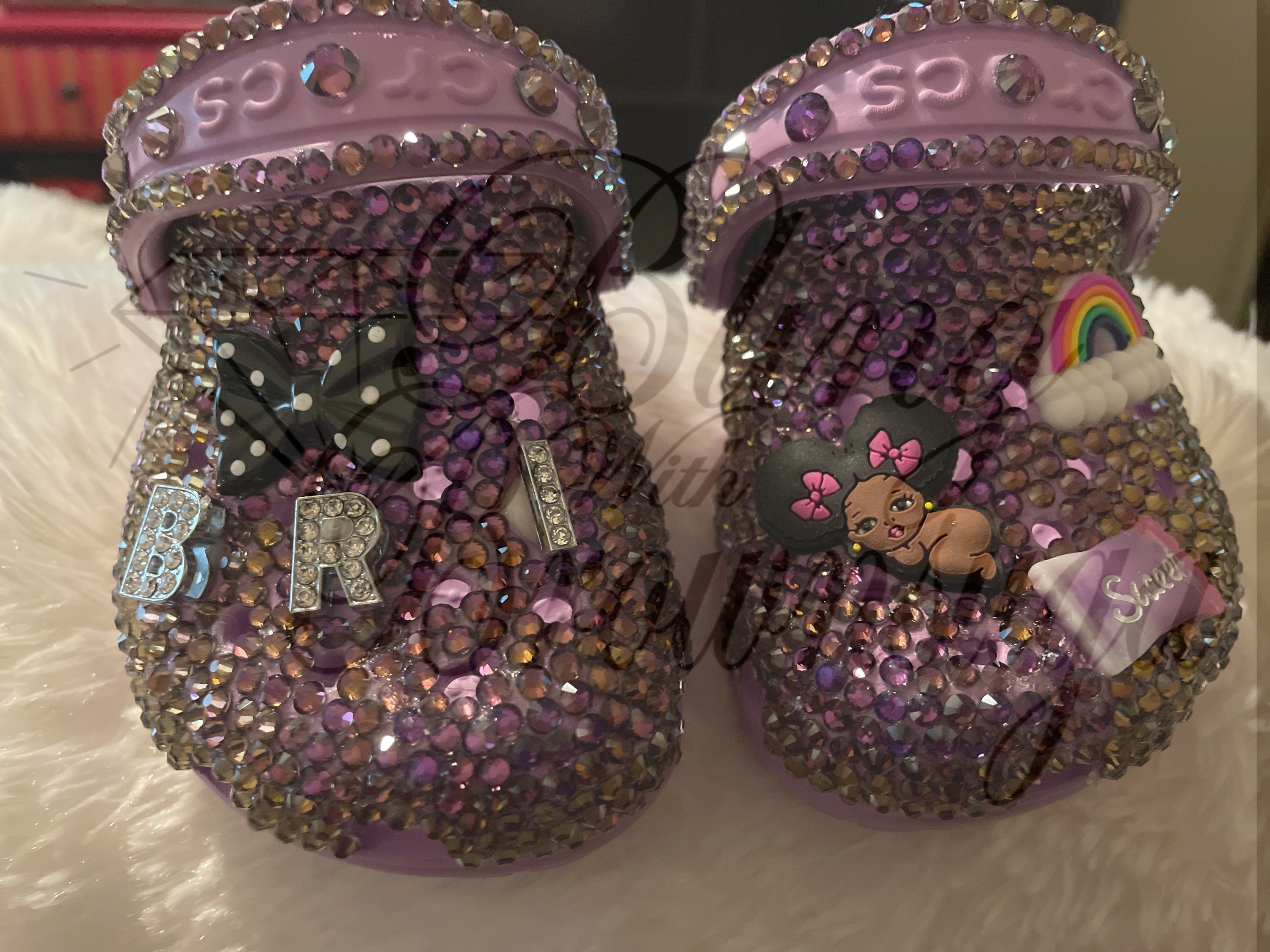 bling crocs