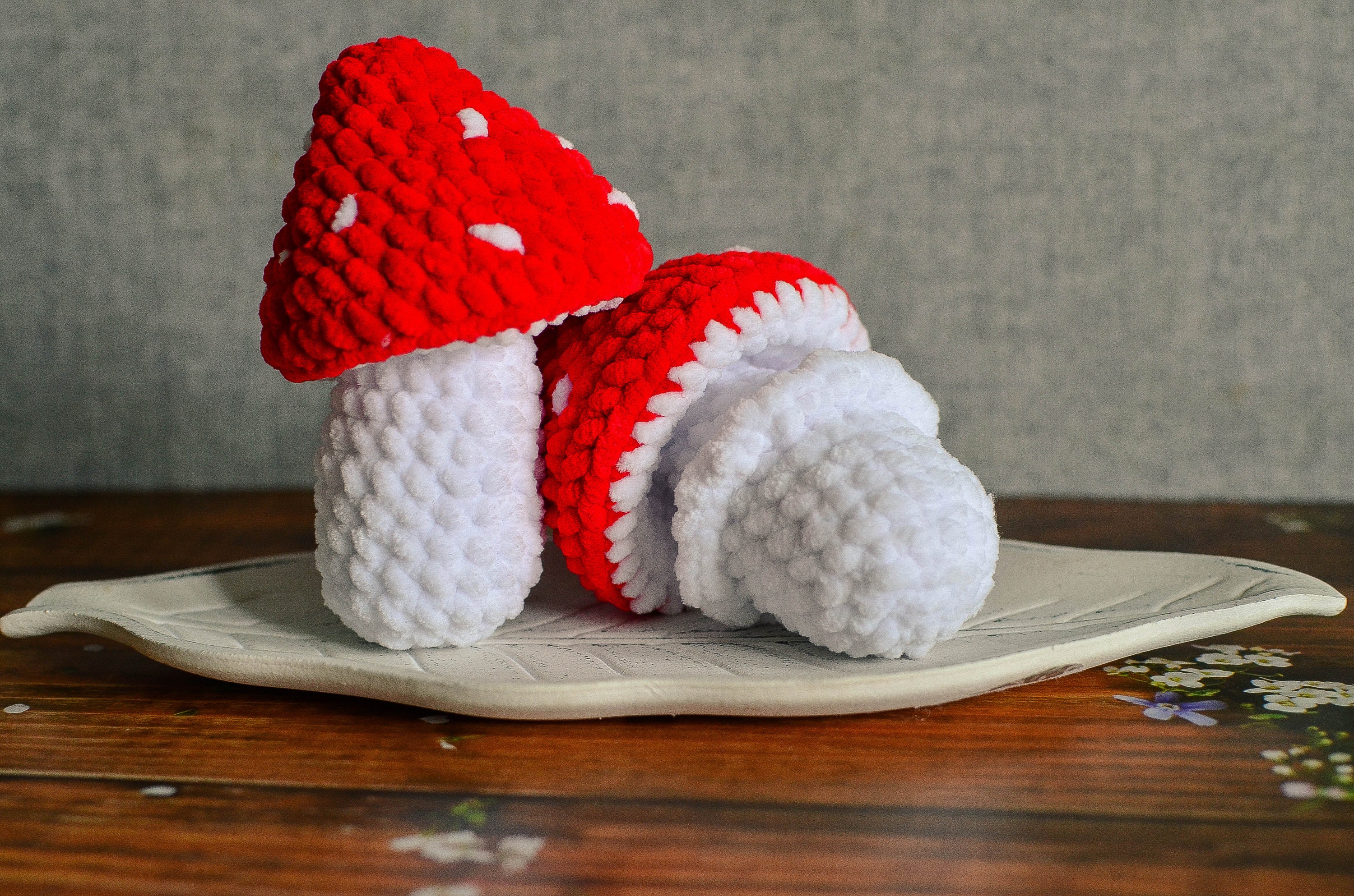 Crochet mushroom giant mushroom crochet pattern chunky Etsy