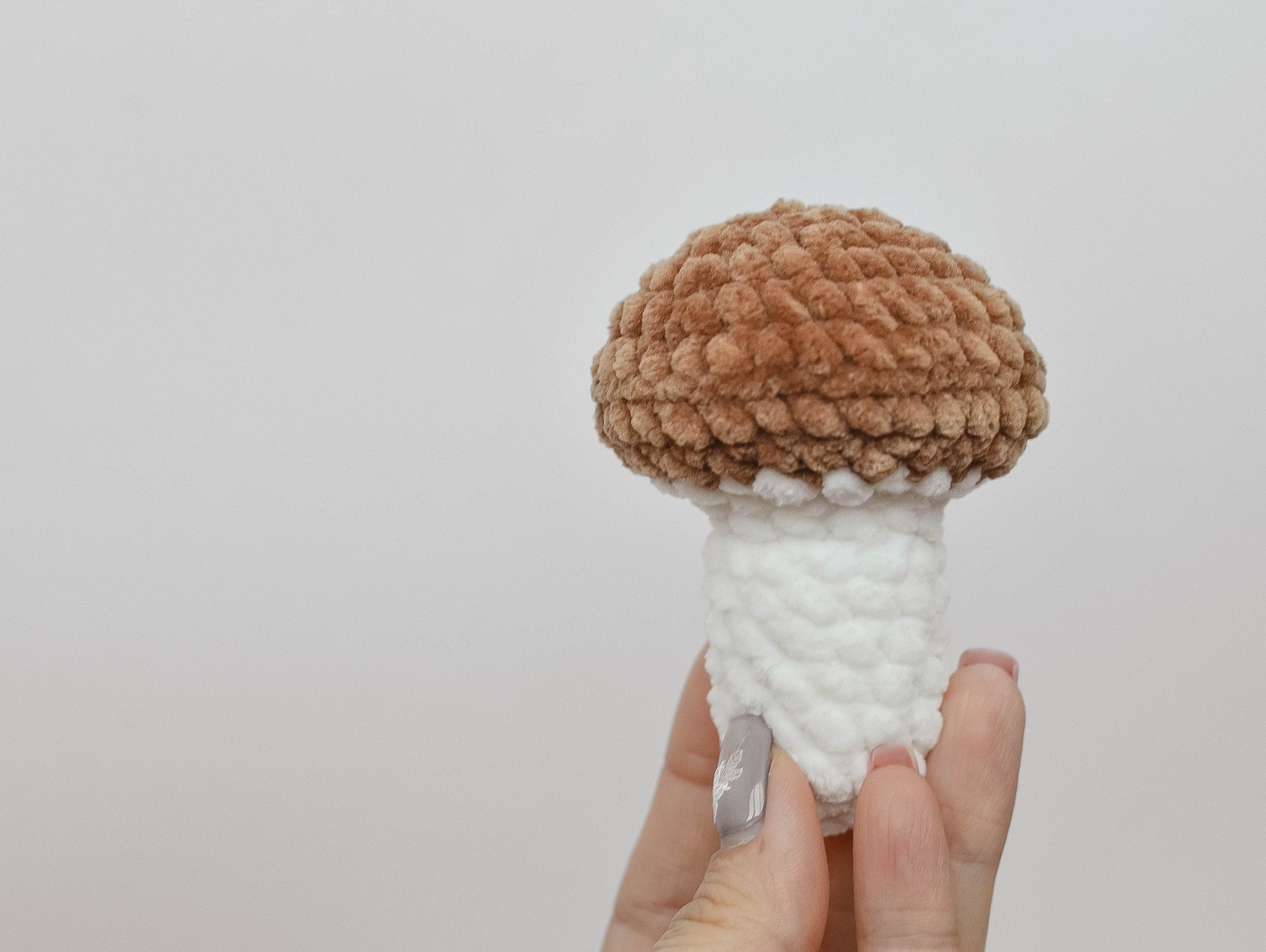 Crochet food pattern Mushroom plush amigurumi play food Etsy