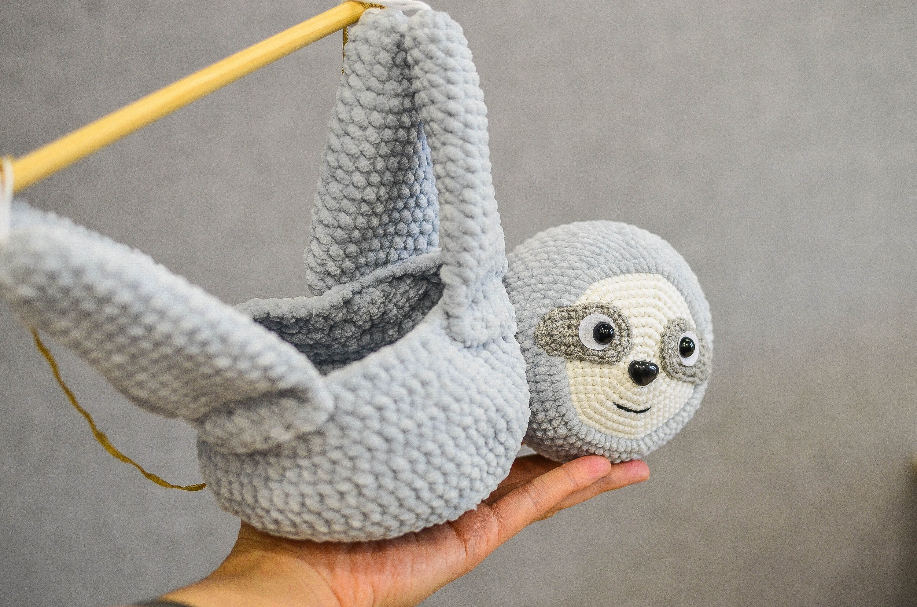 Sloth Planter Amigurumi Crochet Pattern PDF Tutorial Etsy