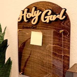Wooden Daily Prayer Board | Christian Home Decor | Prayer Sign | Prayer Board  | Christian Board | Christian Gift |Prayer Wall
