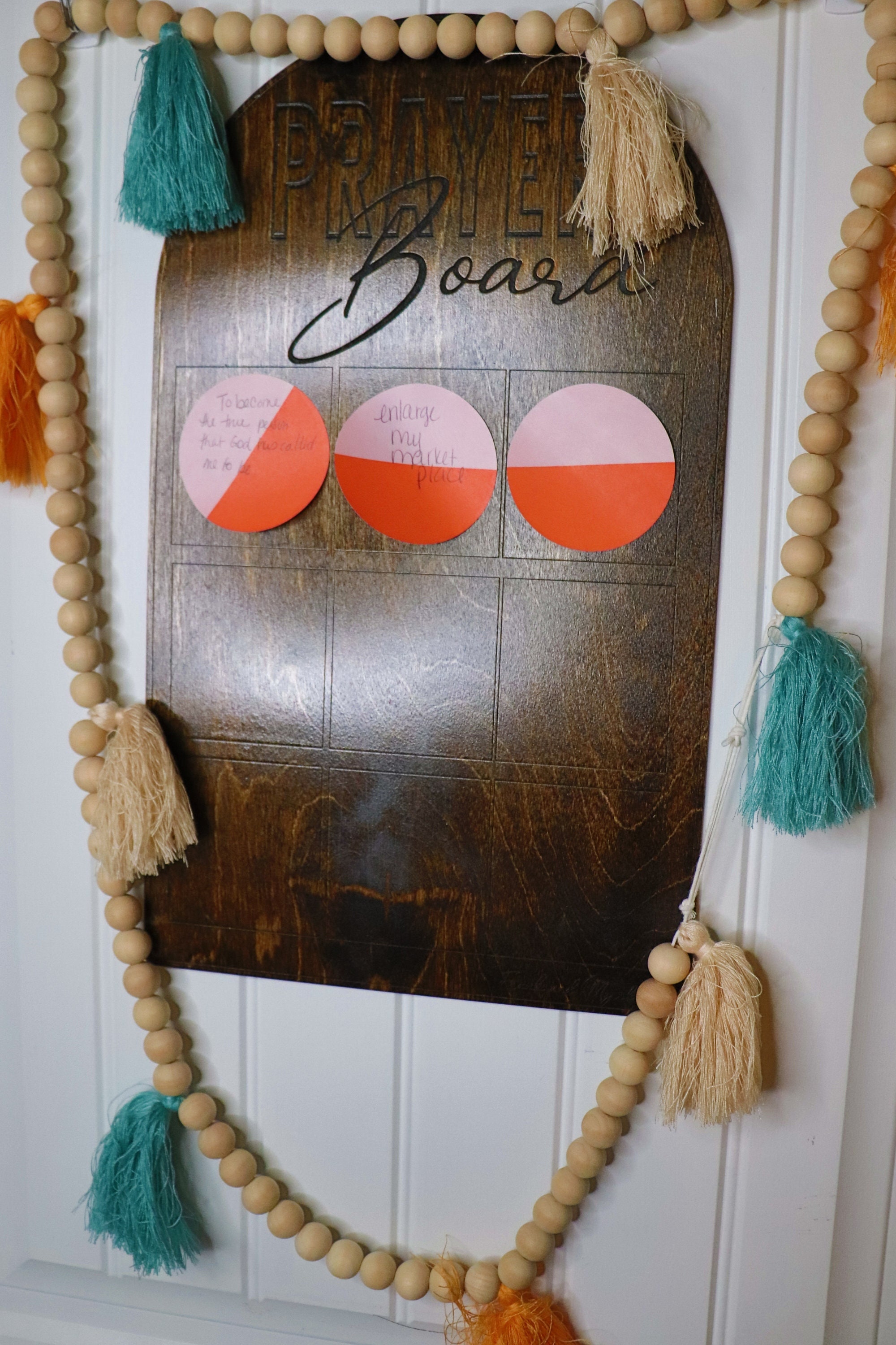 Prayer Board | Prayer Request Board | War Room Board | Wooden Note ...
