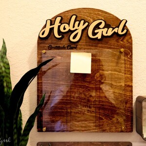 Kit de sala de oración diaria de madera / Arte de la pared cristiana / Signo de oración / Junta cristiana / Regalo cristiano / Muro de oración / Junta de oración diaria