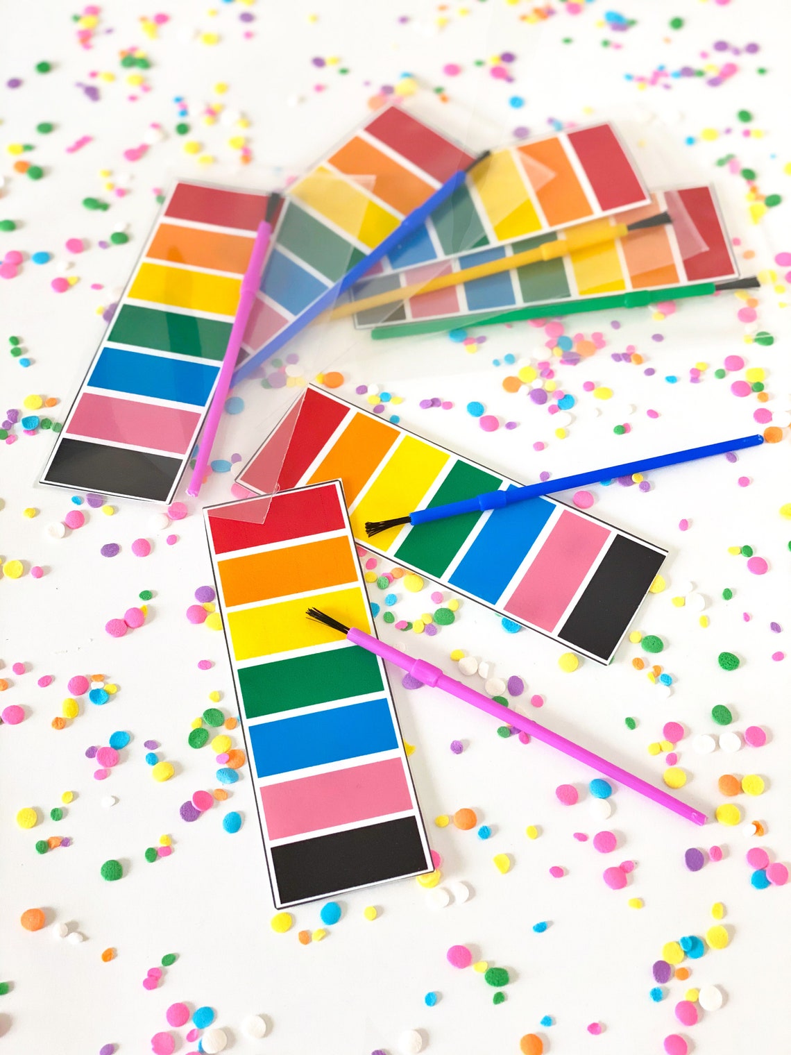 Paint Your Own PYO Edible Paint Palettes Paint Brush included Etsy