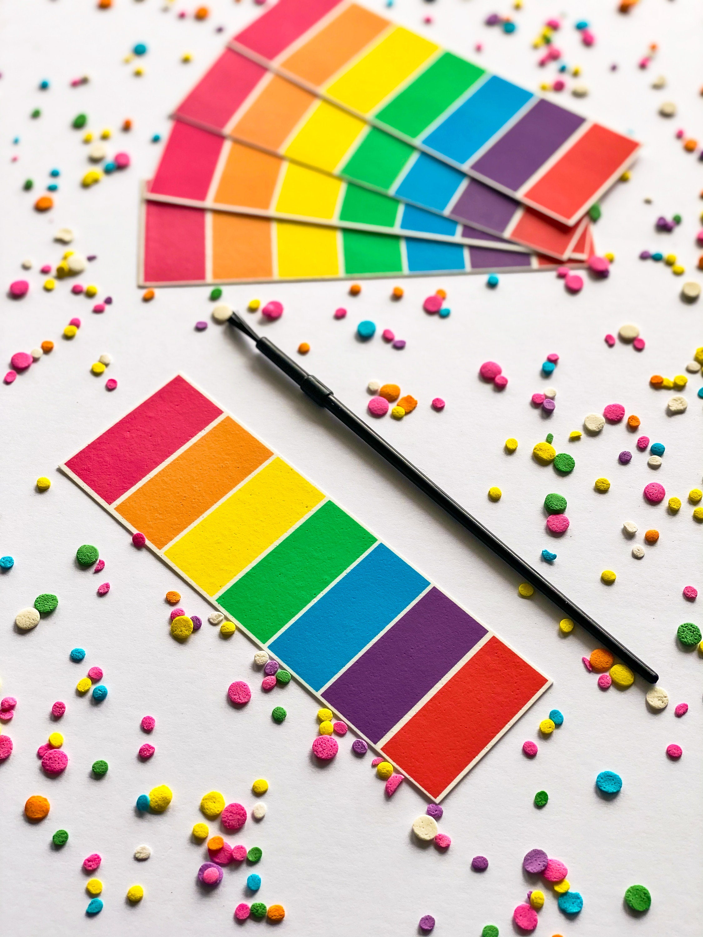 Paint Your Own PYO UNICORN Edible Paint Palettes Paint Brush Etsy