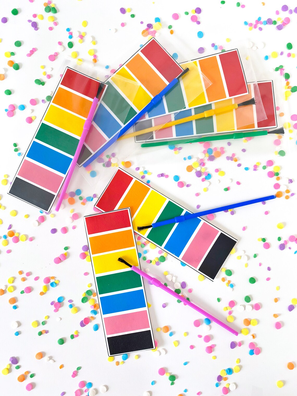Paint Your Own PYO Edible Paint Palettes Paint Brush included Etsy