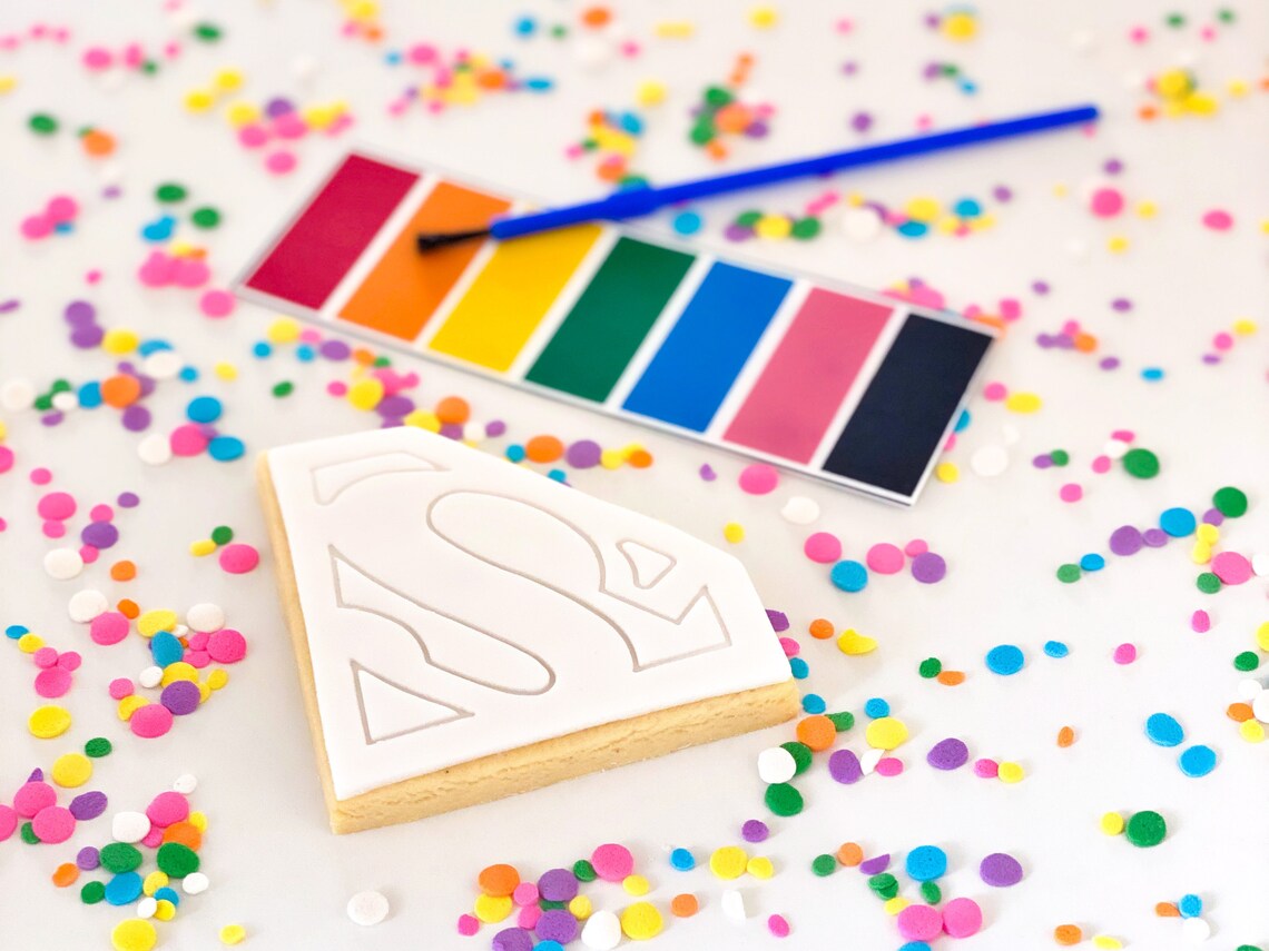Paint Your Own PYO Edible Paint Palettes Paint Brush included Etsy