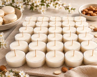 Soy Tealight Candles | Assorted Scented Tealights | Handmade Soy Wax Candles | Pick Your Fragrance | Fall | Woodsy | Floral | Bakery