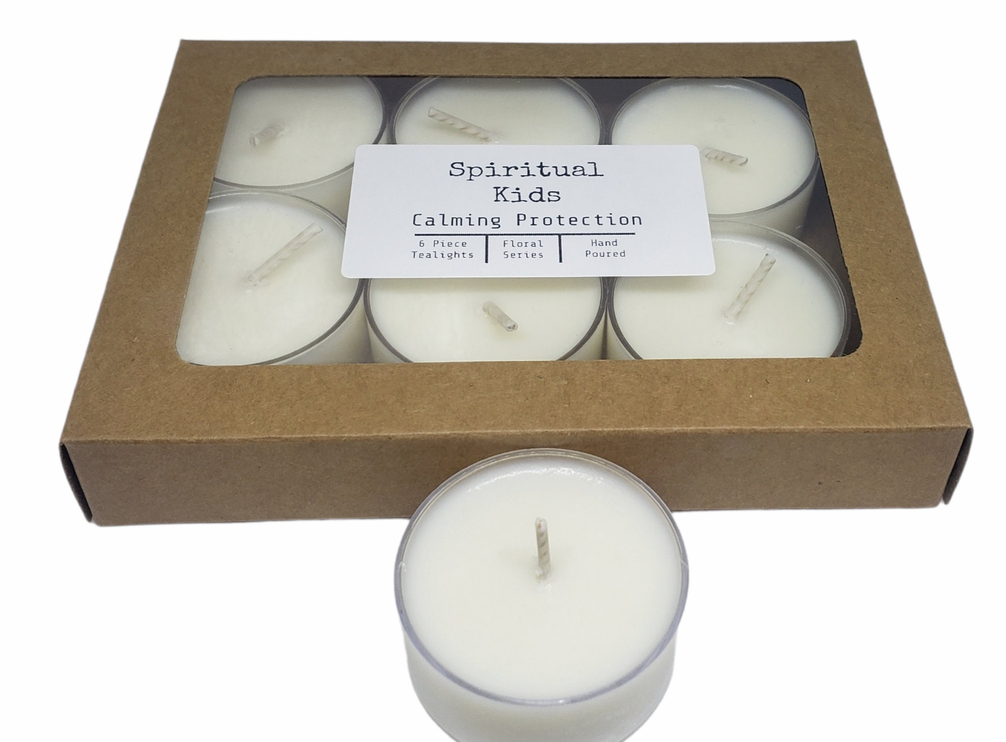 Calming Protection (White Sage & Lavender) All Natural Soy Wax 6ct or…