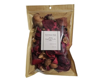 Black Raspberry Vanilla Potpourri Bag made with Fragrant/Essential Oils HandMade FREE SHIPPING SCENTED| Fruity Potpourri | Gift