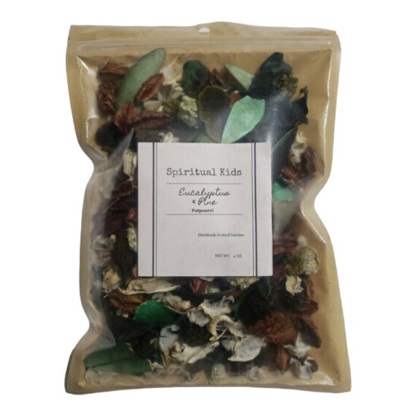 Eucalyptus & Pine Potpourri made with Fragrant/Essential Oils HandMade FREE SHIPPING SCENTED Nature Lover Gift| Wedding Favors