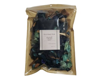 Sea Salt & Orchid Potpourri made with Fragrant/Essential Oils HandMade FREE SHIPPING Blue Green Potpourri| Wedding Favors