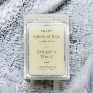 Dragon&#39;s Blood All Natural Soy Wax Melts 2.6oz 6ct Hand Poured with Fragrant/Essential Oils HIGHLY SCENTED