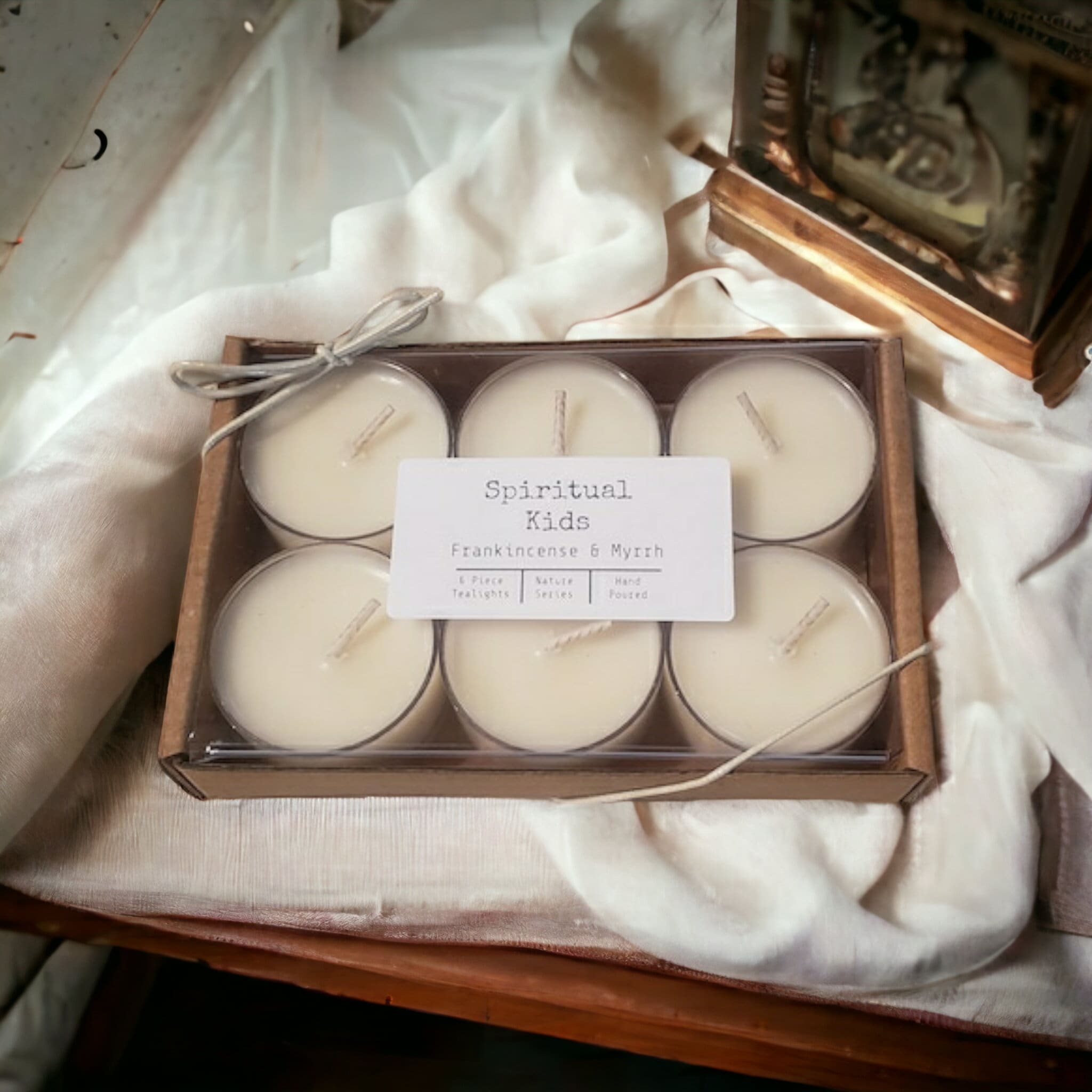Gold Frankincense and Myrrh Christmas Gift Set, Frankincense Resin