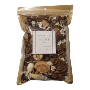 Garden Mint Potpourri made with Fragrant/Essential Oils HandMade FREE SHIPPING SCENTED | House Warming Gift | Christmas |
