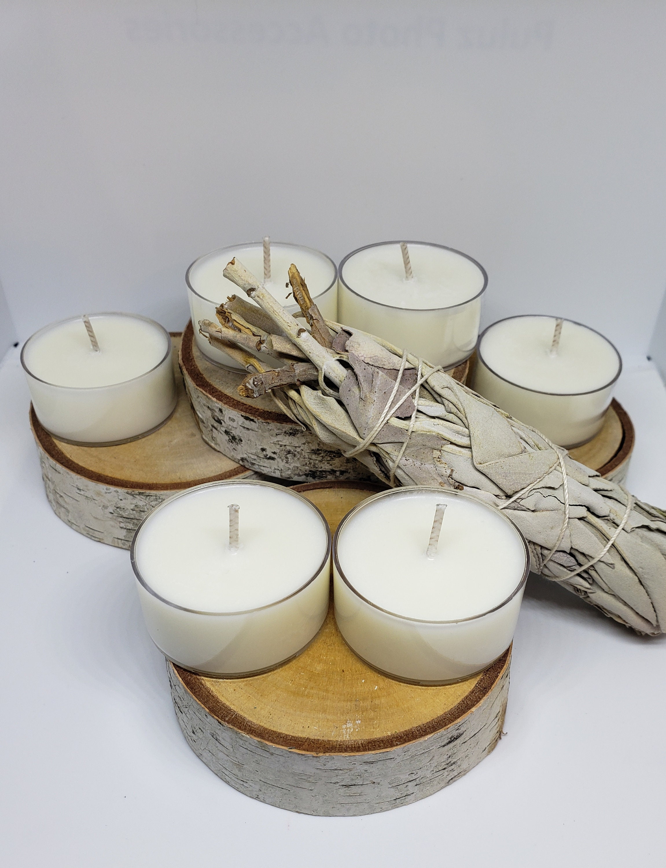 Create Your Own Sample Pack Soy Tealights  6ct or 12ct Hand Poured wi…