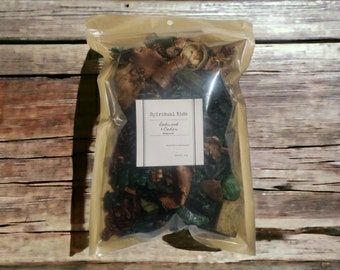 Redwood & Cedar Potpourri made with Fragrant/Essential Oils HandMade FREE SHIPPING SCENTED| Wedding Favors | Woodsy Potpourri | Birthday |