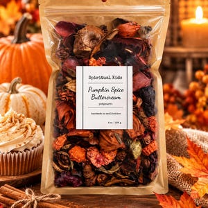 Handmade Pumpkin Spice Buttercream Scented Potpourri: Fall Scent