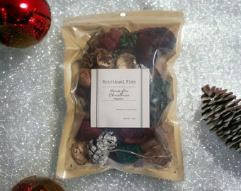 Home for Christmas Potpourri: HandMade Essential Oil Holiday Blend