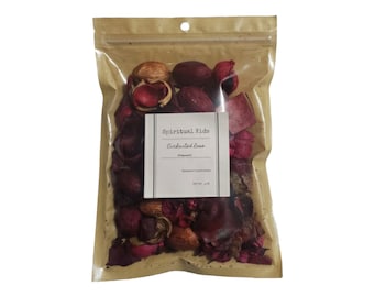 Handmade Enchanted Rose Potpourri: Fragrant Essential Oils, Wedding Favors