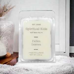 Fallen Leaves Soy Wax Melts 2.6oz Hand Poured with Fragrant Oils! | Fall Wax Melts | Nature Wax Melts | Birthday Gift | Fall Scent|