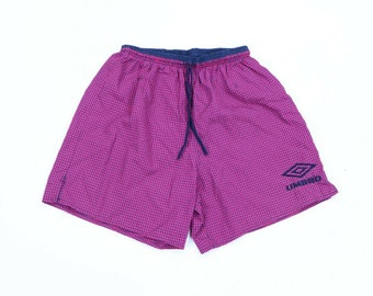 pink umbro shorts