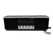 70s Mid Century Modern Panasonic LTD RE-8345 Flip Clock Alarm Radio, Panasonic Radio, Vintage MCM Flip Clock Alarm,