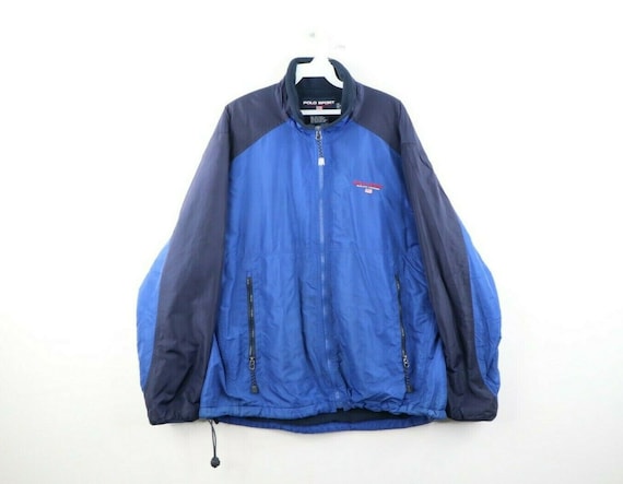 90s Polo Sport Ralph Lauren Mens L USA Flag Spell